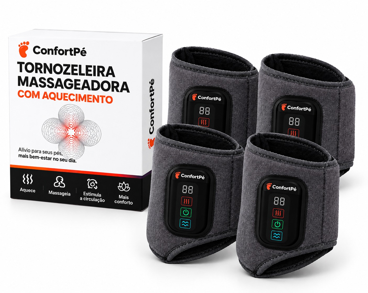4 MASSAGEADORES EMS